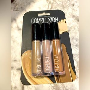 Beauty Concepts Complexion Trio Set Conceal, Highlight, Contour